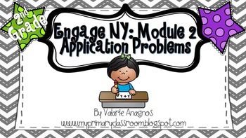 Preview of Engage NY 2nd Grade Application Problems, Module 2