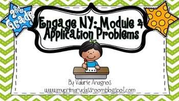 Preview of Engage NY 2nd Grade Application Problems, Module 4