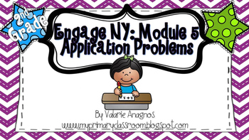 Preview of Engage NY 2nd Grade Application Problems, Module 5