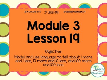 Preview of Engage NY  Math PowerPoint Presentation 2nd Grade Module 3 Lesson 19
