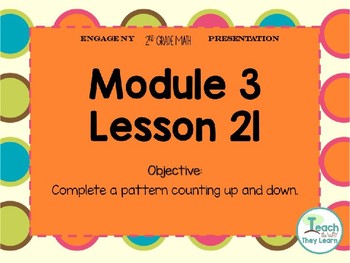 Preview of Engage NY Math PowerPoint Presentation 2nd Grade Module 3 Lesson 21