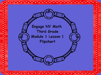 Preview of Engage NY 3rd Grade Math Module 1 Lesson 1