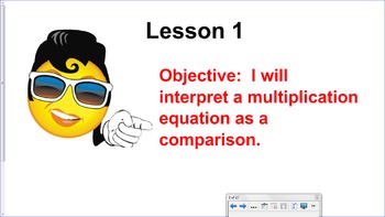 Preview of Engage NY: 4th Grade - Math Module 1 - Topic A - Lesson 1