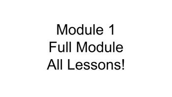 Preview of Engage NY 3rd Grade Module 1 BUNDLE - All Lessons Google Slides