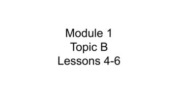 Preview of Engage NY 3rd Grade Module 1 Topic B Lessons 4-6 Google Slides