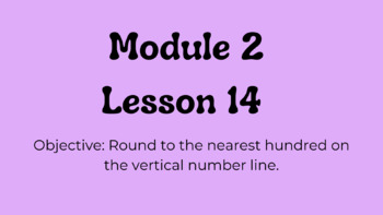 Preview of Engage NY 3rd Grade Module 2 Lesson 14 Google Slides 