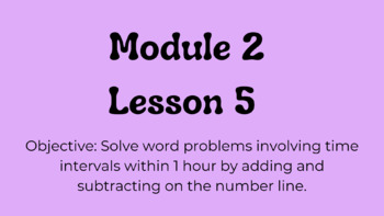 Preview of Engage NY 3rd Grade Module 2 Lesson 5 Google Slides 