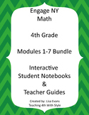 Engage NY 4th Grade Interactive Student Notebook BUNDLE MO