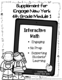 Eureka/Engage NY 4th Grade Math Module 1 Guide: No Prep, E