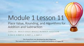 Preview of 4.1.DEF Math Module 1 Topics D, E, F Engage NY Eureka Math Gr. 4