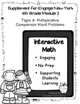 Preview of Eureka/Engage NY 4th Grade Math Module 3 Topic A Guide: Efficient Skill Builder