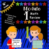 Engage NY 4th Grade Module 1 Review Pack - Place Value, Ad