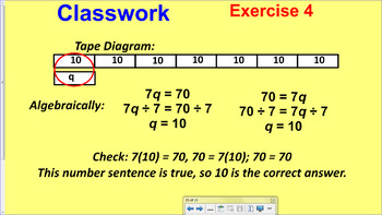 Preview of Engage NY (Eureka) 6th Grade Common Core Math Module 4-Topic G