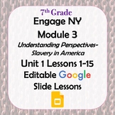 Engage NY 7th grade ELA Module 3 Unit 1 Google Slides