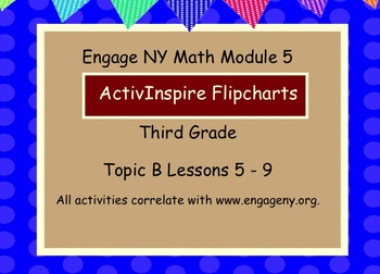Preview of Engage NY ActivInspire  3rd Grade Module 5 Topic B
