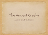 Engage NY Ancient Greek Civilizations Day 1