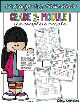 Preview of Engage NY/ Eureka Grade 2: Module 1- The COMPLETE Bundle