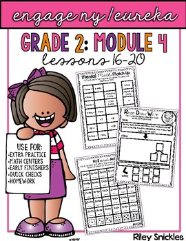 Preview of Engage NY/ Eureka Grade 2: Module 4 - Lessons 16-20