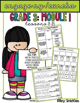 Preview of Engage NY/ Eureka Grade 3: Module 1: Lessons 11-15