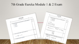 Engage NY Eureka Grade 7 Exam (Module 1 - Module 2)