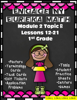 Preview of Engage NY {Eureka} Math 1st Grade Module 2 Topic B Lessons 12-21