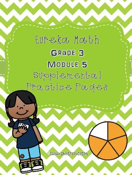 Preview of Engage NY Eureka Math Grade 3 Module 5 Supplemental Practice Pages