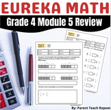 Engage NY {Eureka} Math Grade 4 Module 5 Review Packet Fractions