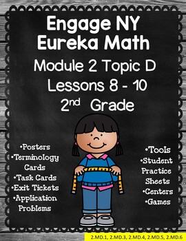 Preview of Engage NY {Eureka} Math Module 2 Topic D Lessons 8-10 2ND GRADE