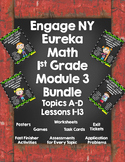 Engage NY {Eureka} Math Module 3 Lessons 1-13 1st Grade Bundled!