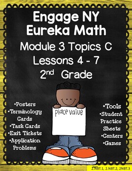 Preview of Engage NY {Eureka} Math Module 3 Topic C Lessons 4-7 2ND GRADE