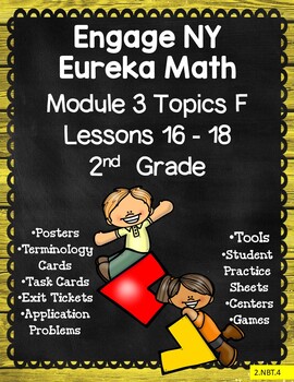 Preview of Engage NY {Eureka} Math Module 3 Topic F Lessons 16-18 2ND GRADE