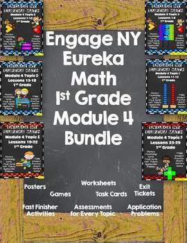 Preview of Engage NY {Eureka} Math Module 4  Bundle 1st Grade