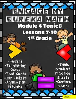 Preview of Engage NY {Eureka} Math Module 4 Topic B Lessons 7-10 1st Grade