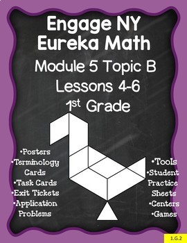 Preview of Engage NY {Eureka} Math Module 5 Topic B Lessons 4-6 1st Grade