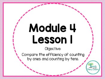 Preview of Engage NY Math PowerPoint Presentation 1st Grade Module 4 Lesson 1