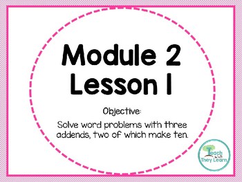 Preview of Engage NY Math PowerPoint Presentation 1st Grade Module 2 Lesson 1