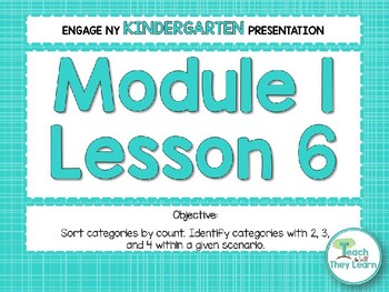 Engage Module 6 Kindergarten Teaching Resources | TPT