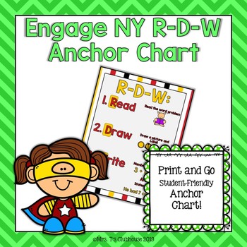 Preview of Engage NY/Eureka Math RDW Anchor Chart