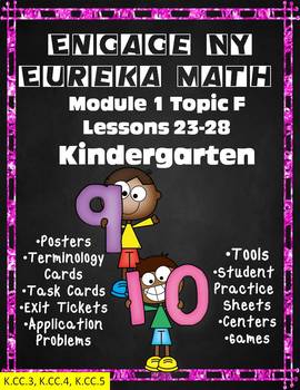 Preview of Engage NY {Eureka} Module 1 Topic F Lessons 23-28 Kindergarten