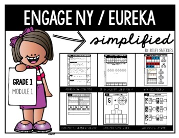 Preview of Engage NY/ Eureka Simplified: Grade 1- Module 1