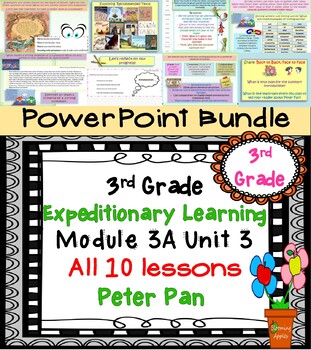 Preview of Expeditionary Learning 3rd Grade PowerPoint Bundle Module 3A Unit 3 Lesson 1-10
