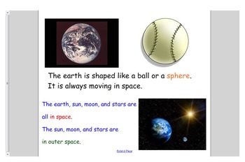 Preview of Engage NY First Grade ELA Domain 6 Astronomy Lessons 1-9, PP, DA