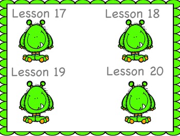 Preview of Engage NY First Grade Module 1 Topic E (Lessons 17-20)