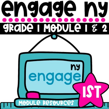 Preview of Engage NY Math : Grade 1 Modules 1 & 2 Toolbox