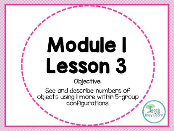 Preview of Engage NY Math PowerPoint Presentation 1st Grade Module 1 Lesson 3
