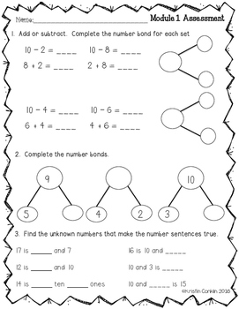 Engage NY Grade 2 Module 1 ~ END OF MODULE ASSESSMENT by Kristin Conklin