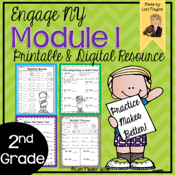 Preview of Engage NY Grade 2 Module 1 Printable and Digital Resource