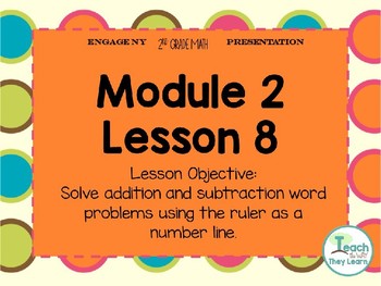 Preview of Engage NY Math PowerPoint Presentation 2nd Grade Module 2 Lesson 8