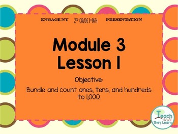 Preview of Engage NY Math PowerPoint Presentation 2nd Grade Module 3 Lesson 1