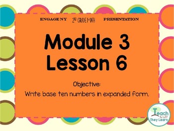 Preview of Engage NY  Math PowerPoint Presentation 2nd Grade Module 3 Lesson 6